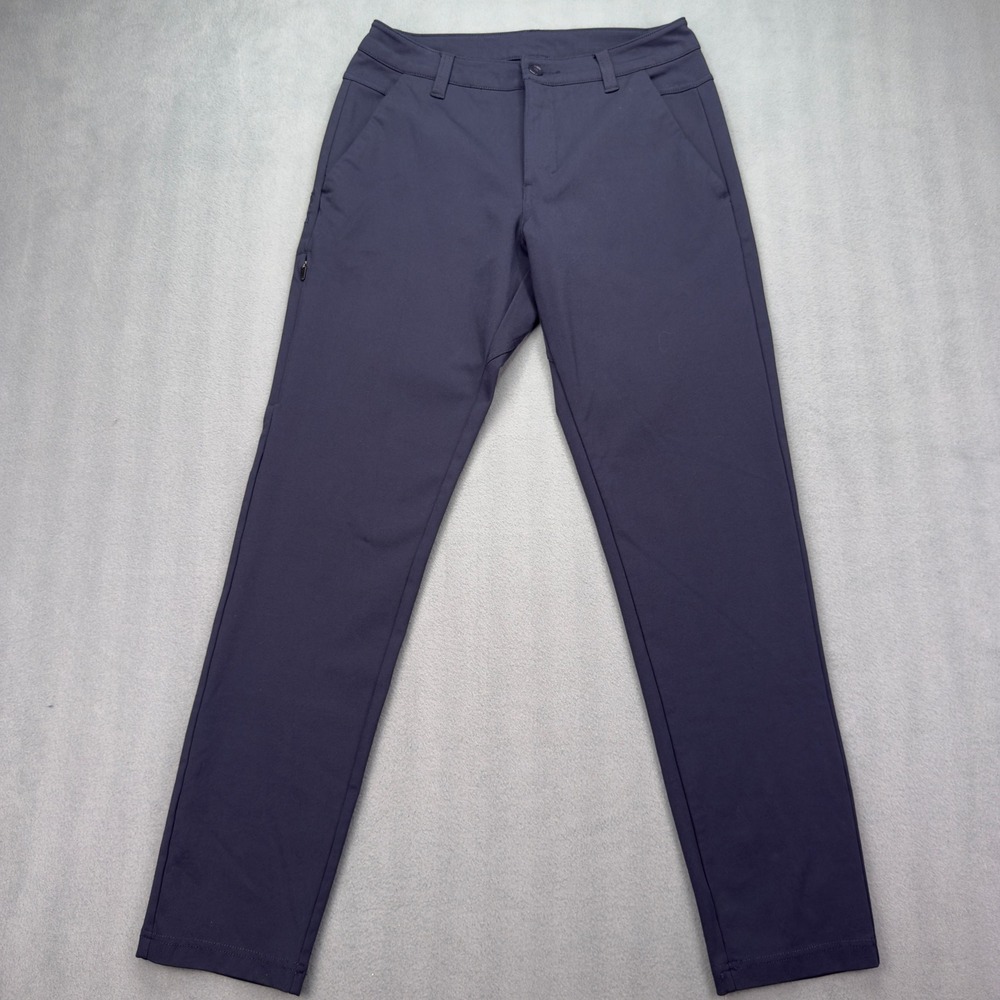 BYLT Premium Basics Everyday Pant 31 Navy Blue Mens Stretch Trousers
